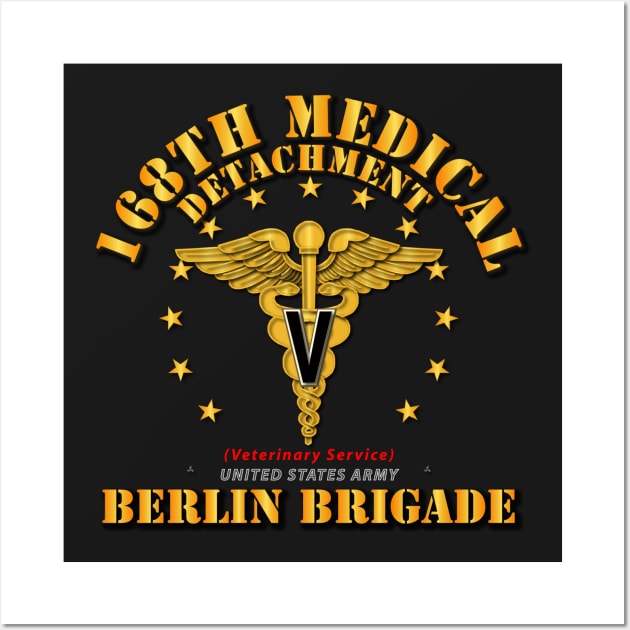 168th Medical Detachment (Vet Svc) - Berlin Brigade Wall Art by twix123844